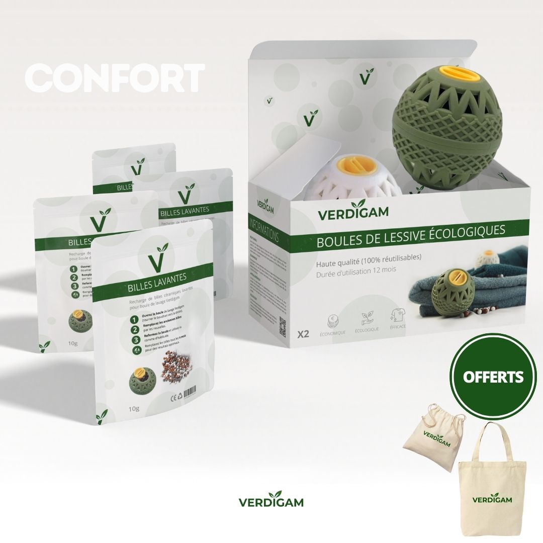 Boules de lessive écologiques