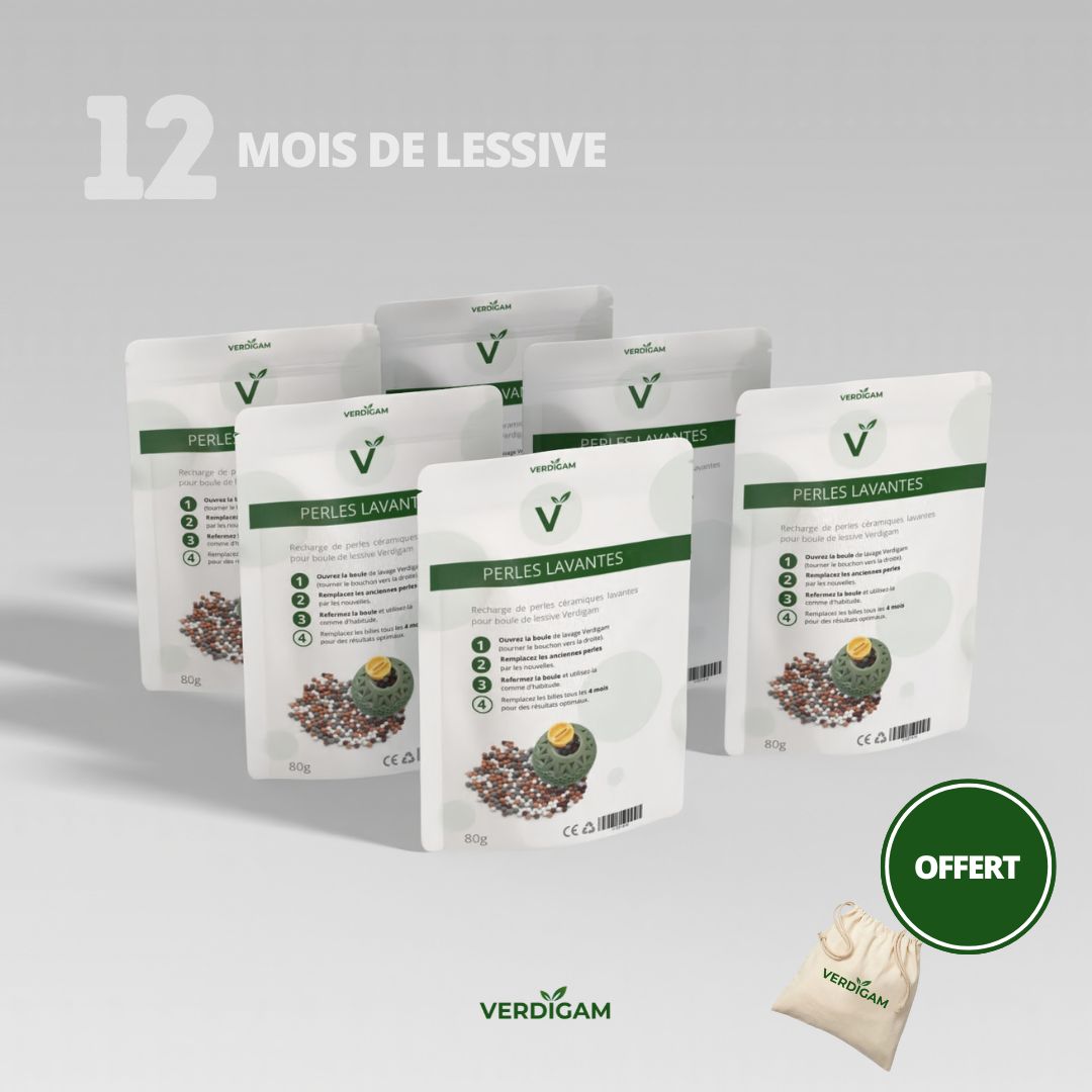 Recharges de perles lavantes