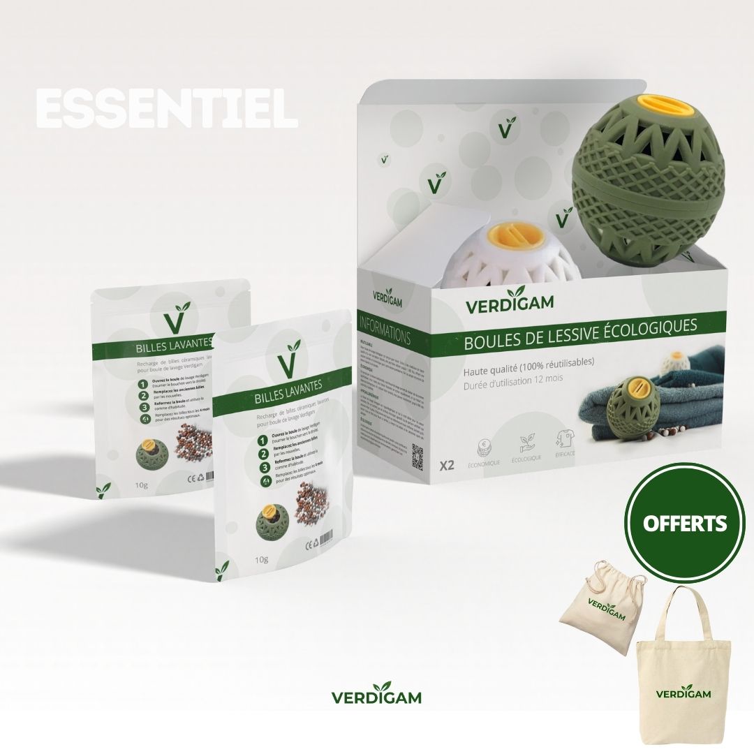 Boules de lessive écologiques